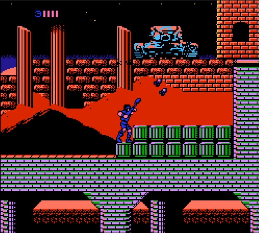 CrossFire - геймплей игры Dendy\NES